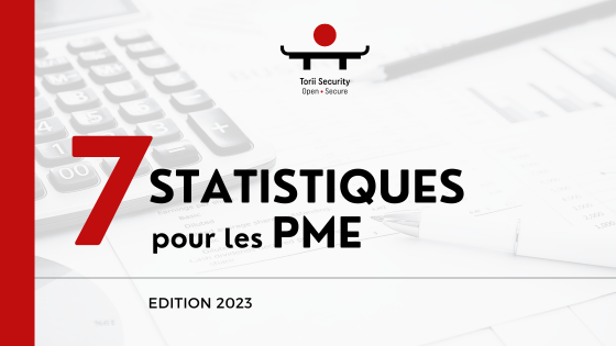 Bannière de l'article avec pour titre "7 statistiques pour les PME" et sous-titre "Edition 2023"