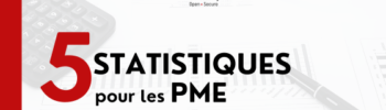 Bannière de l'article avec le titre "5 statistiques pour les PME" et le sous-titre "Editions 2022"